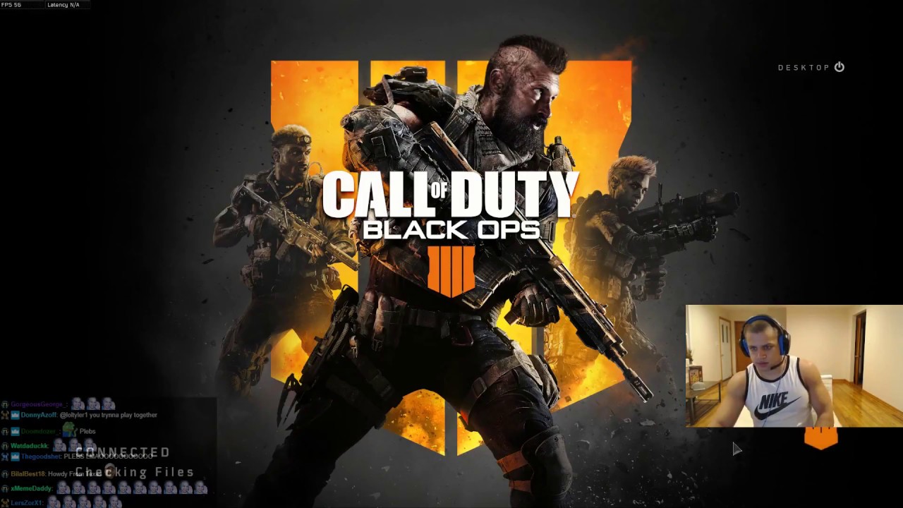 Tyler1 Plays Call of Duty: Black Ops 4 with Tarzaned