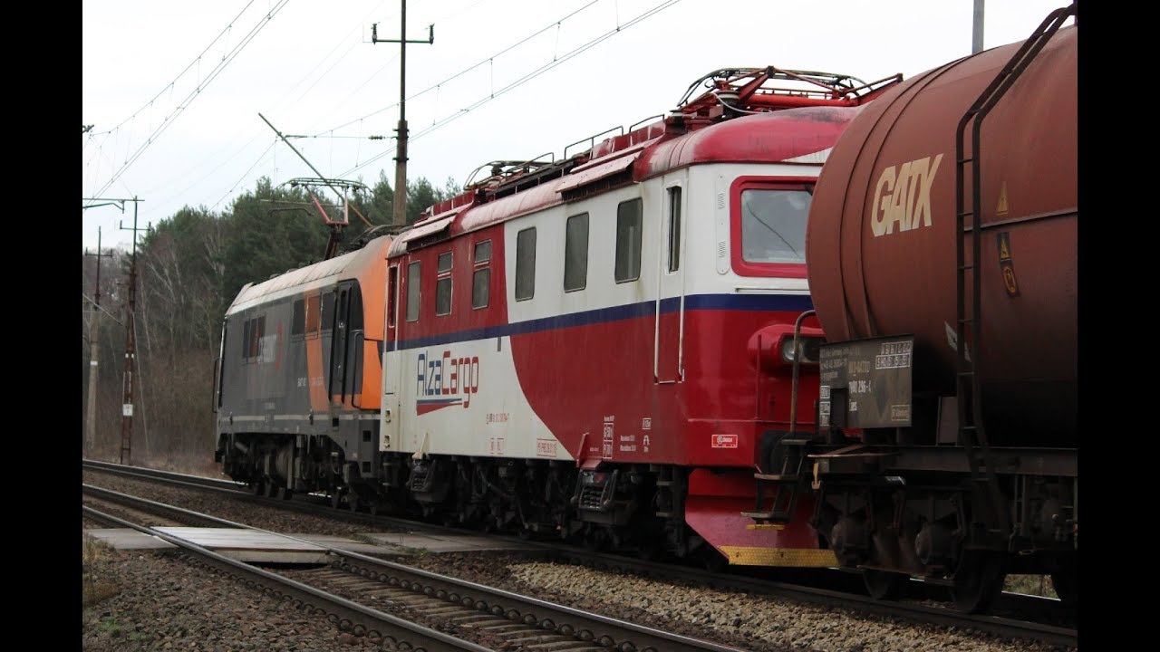 Zugverkehr in Zbąszynek | Güterzüge und Personenzüge | Polen | 04.01.18!