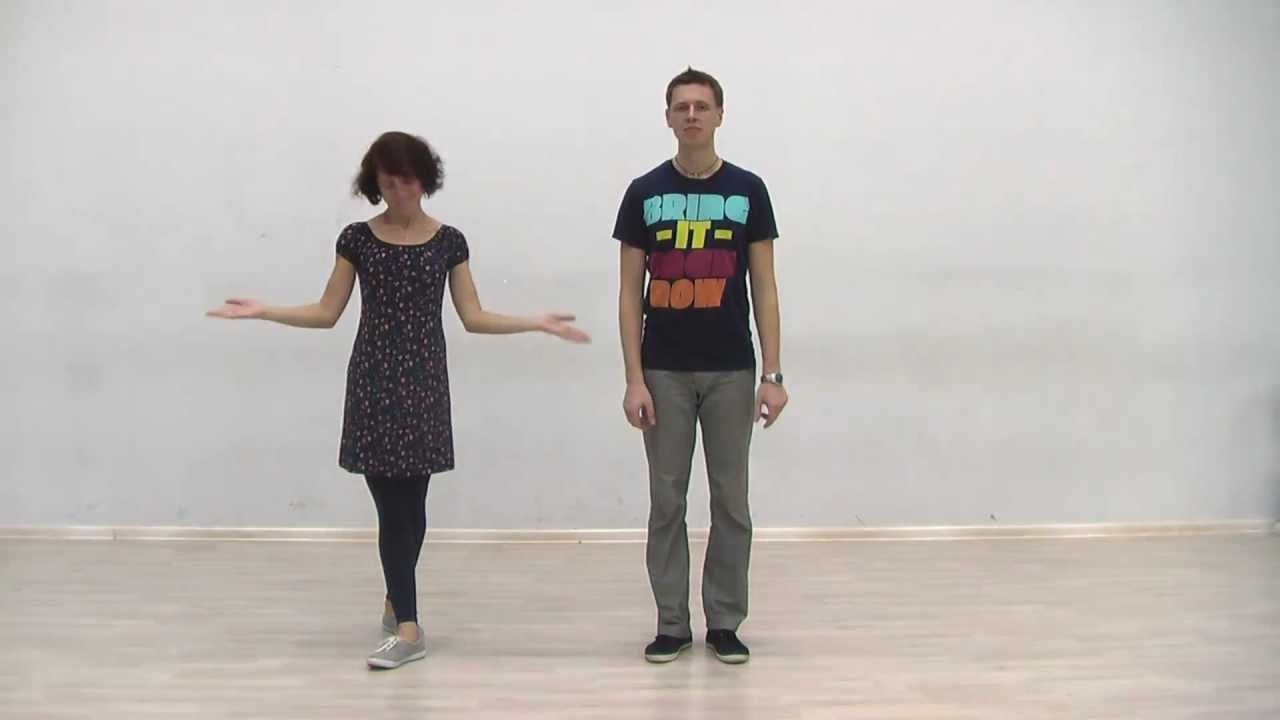 Видео-уроки Буги-вуги (Boogie-woogie). Beginners. Lesson 5. Triple step (eng subs).