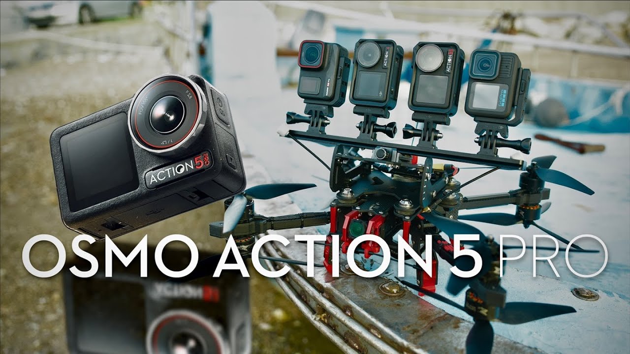 DJI Action 5 Pro 지금부터 최고의 액션캠은 바로 이것(GoPro13 AcePro Action4 포켓3 아바타2 비교)