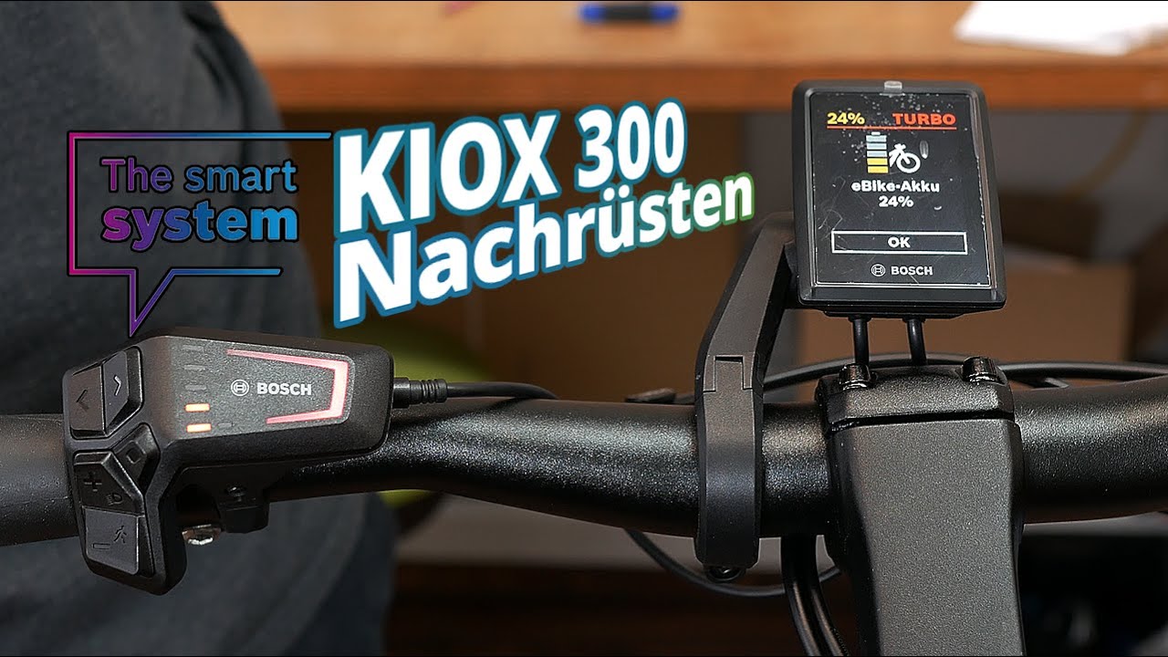 Bosch Kiox 300 am Smart System nachrüsten | TUTORIAL Elektrofahrrad24.de