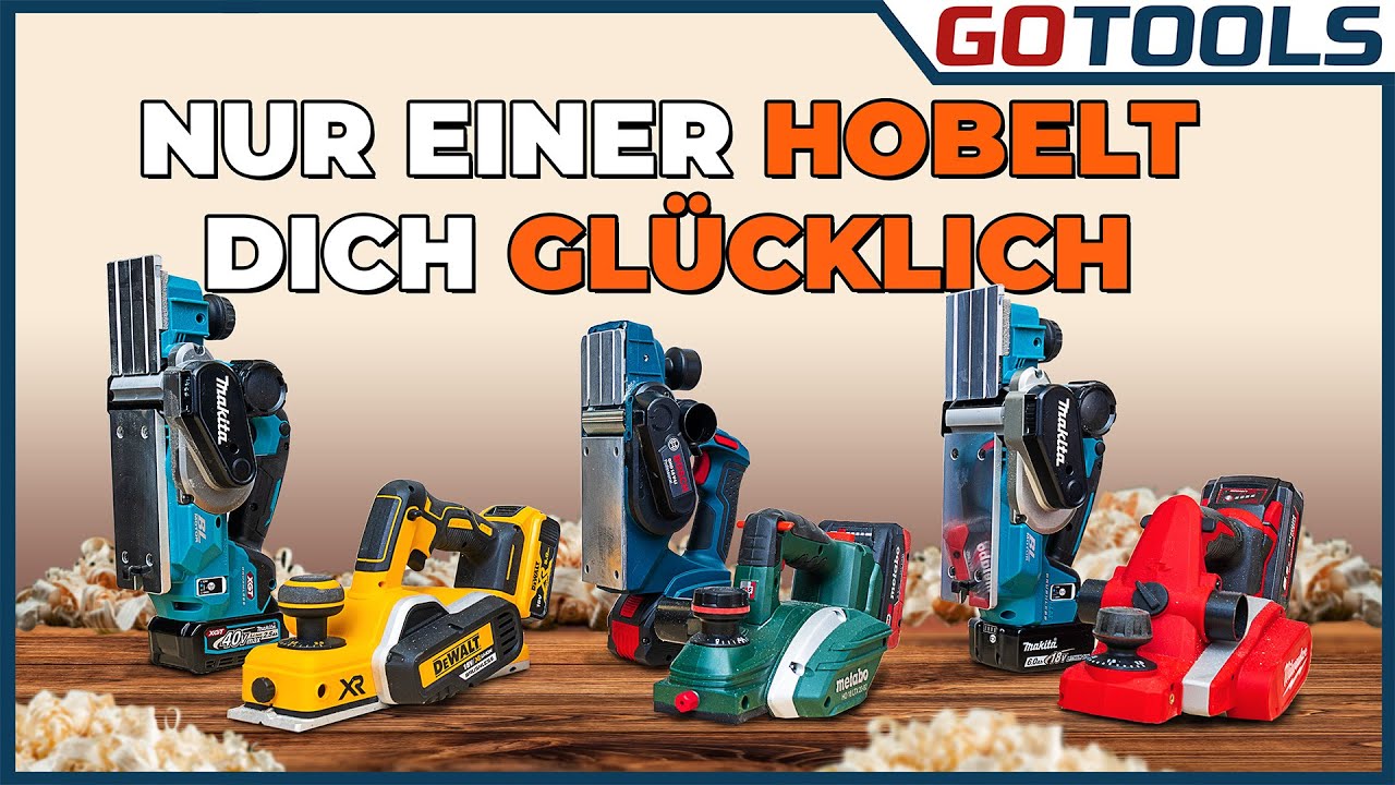 Ordentlich Späne! Akku Hobel im Vergleich! Mit klarem Gewinner! Inkl. Verlosung!