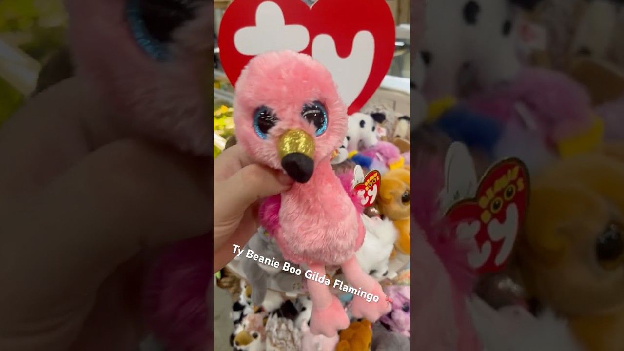 Ty Beanie Boo Gilda Flamingo 🦩 - Mijnknuffelshop