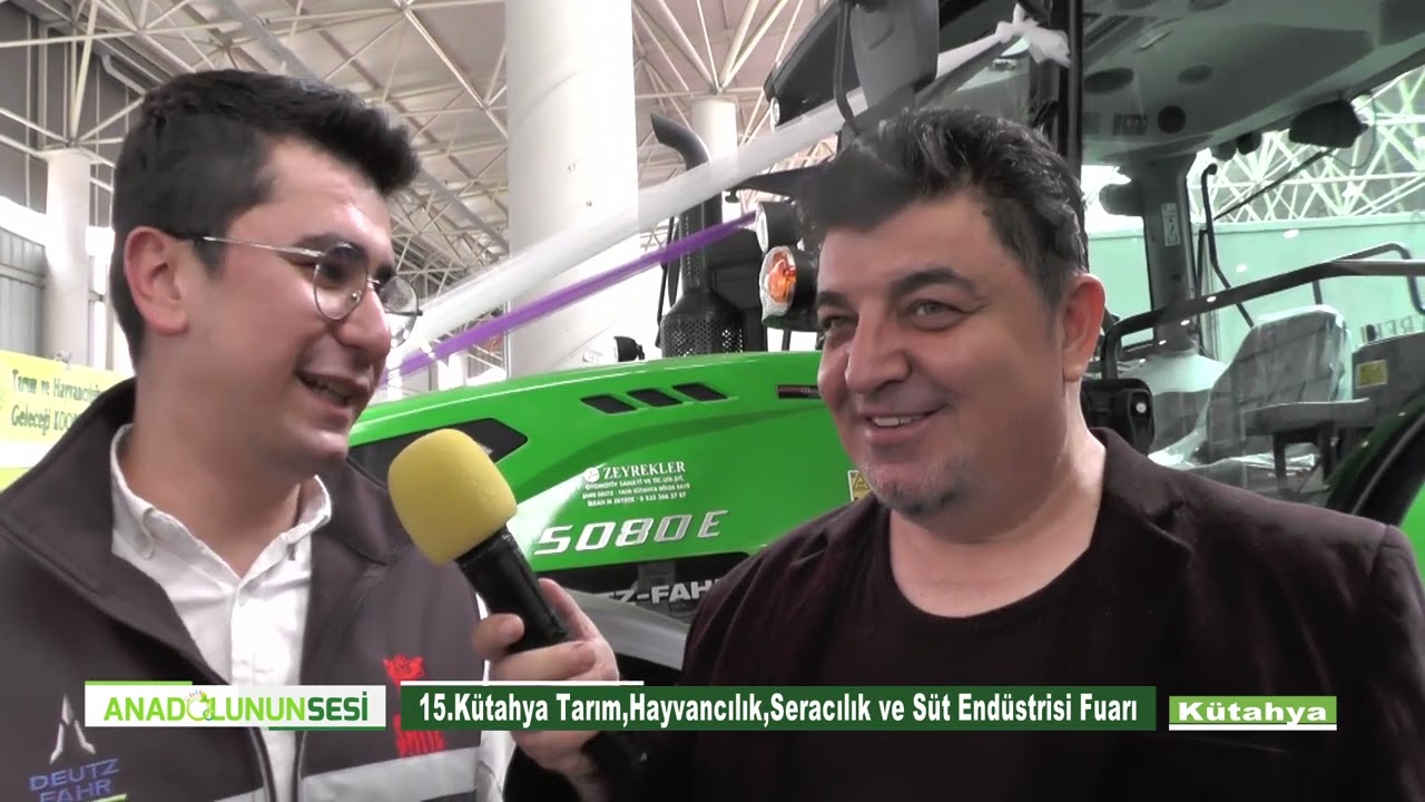 Zeyrekler Traktör Same Deutz  bayisi 15.Kütahya tarım fuarı