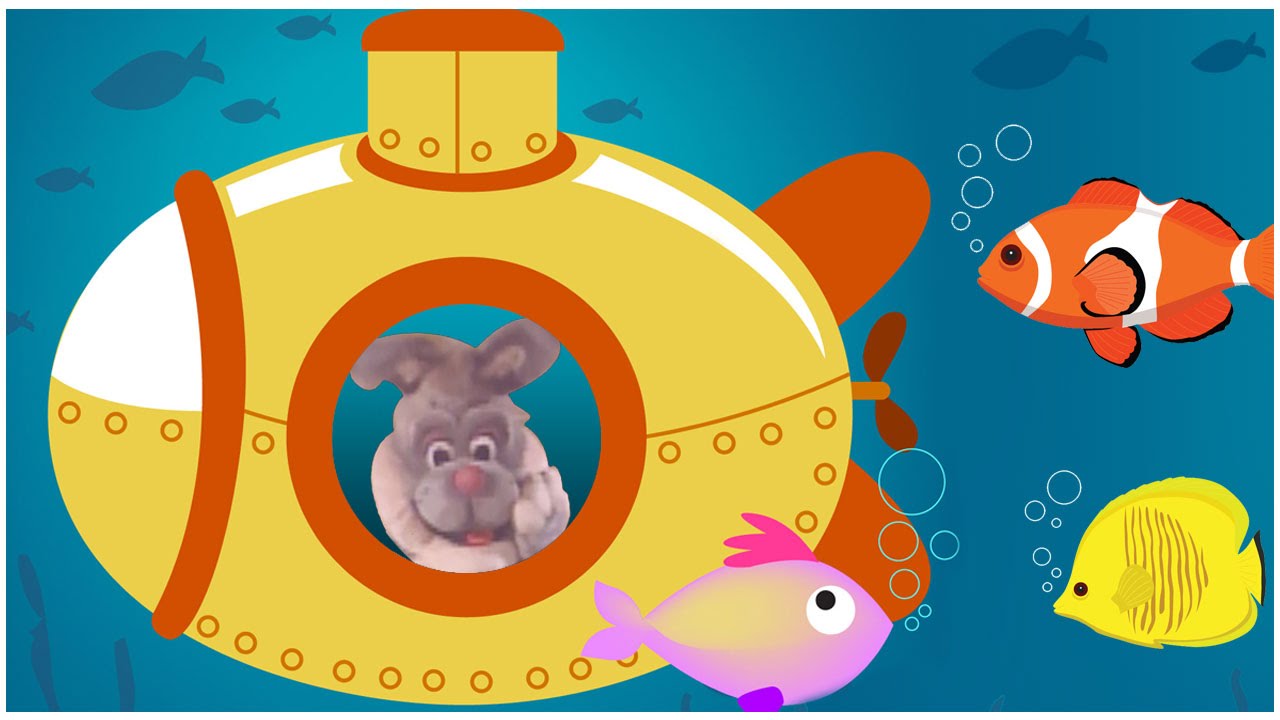 Yellow Submarine | Nursery Rhymes For Children & Kids Songs With Buddy Rabbit