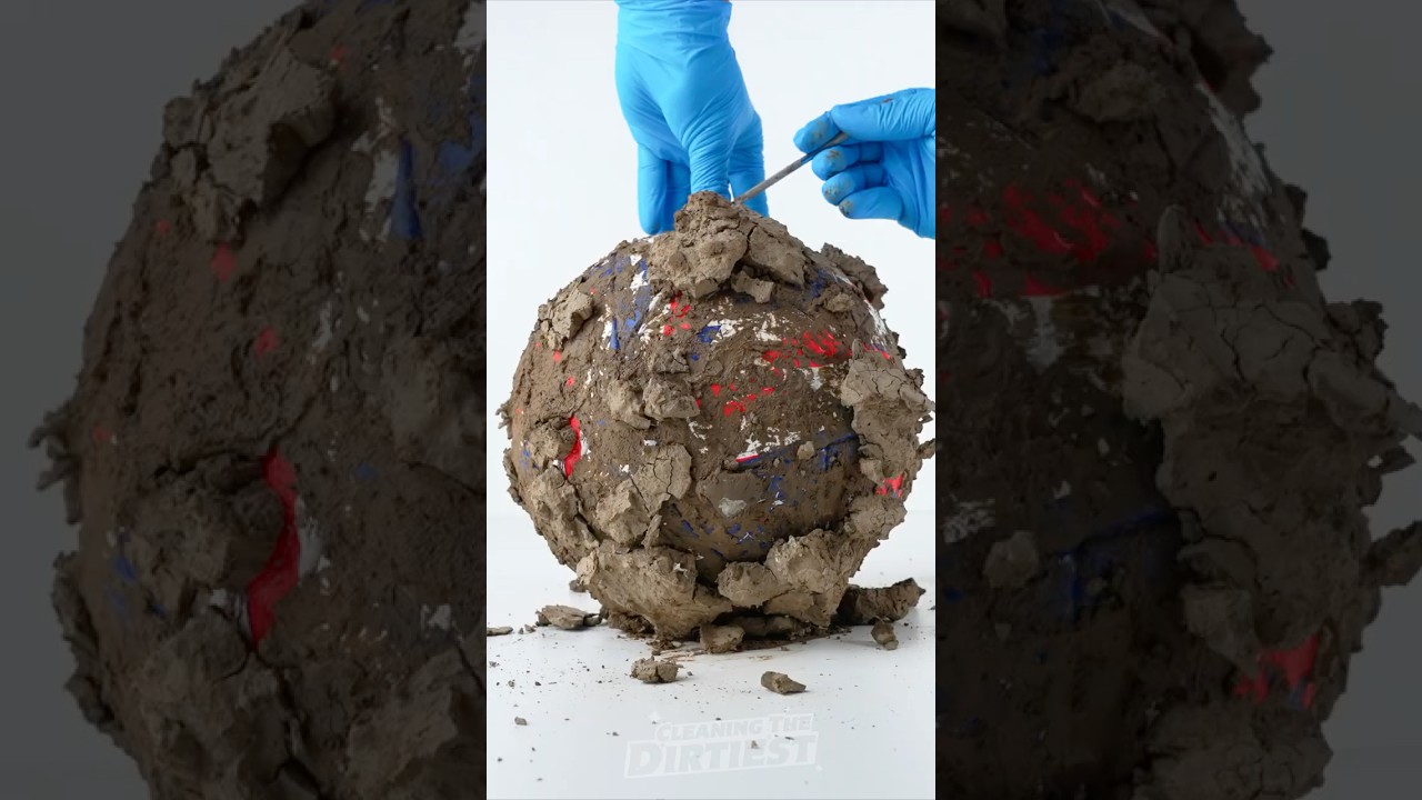 Cleaning The DIRTIEST FIFA Club World Cup Official 2025 Match Ball!