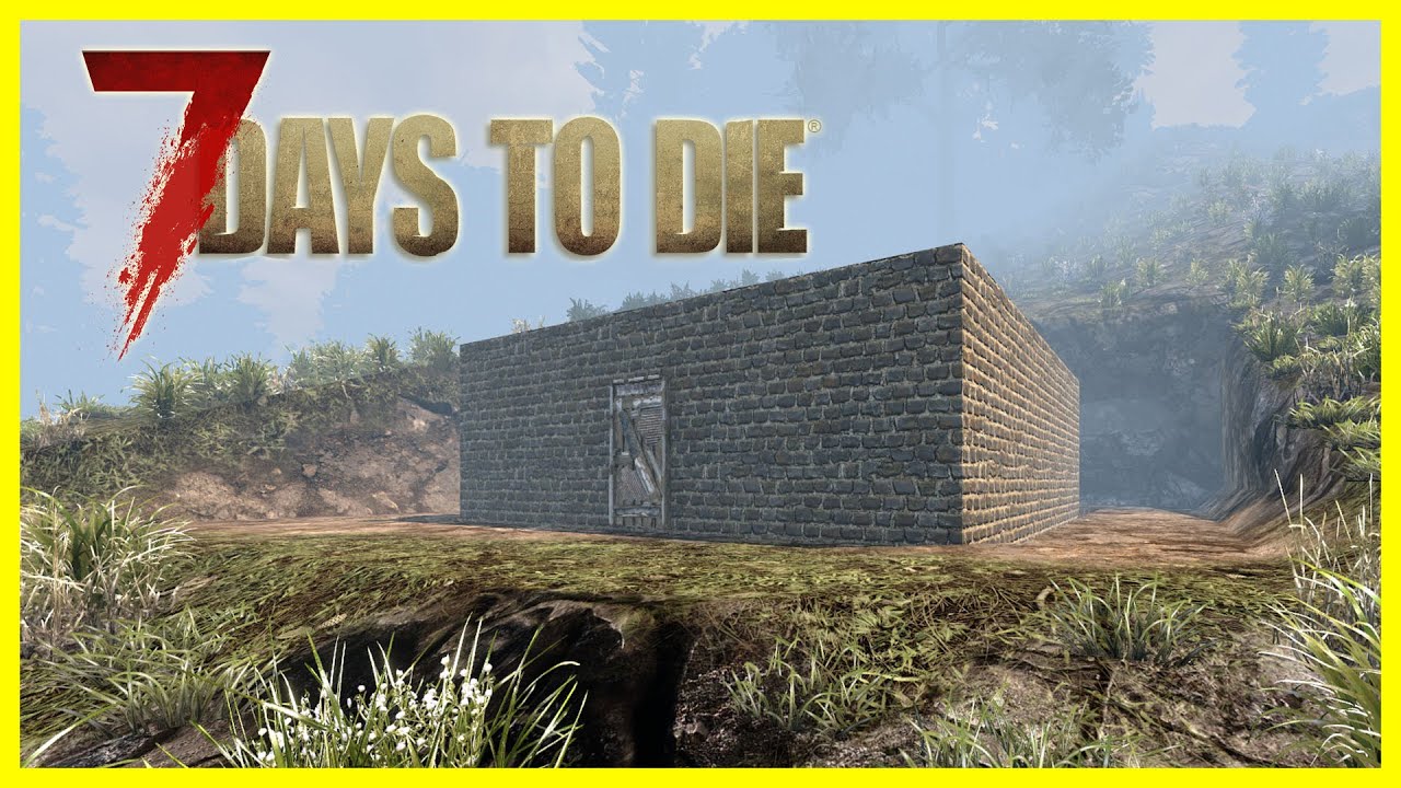 7 Days To Die SOLO PVE "Building a starter base" S1E2
