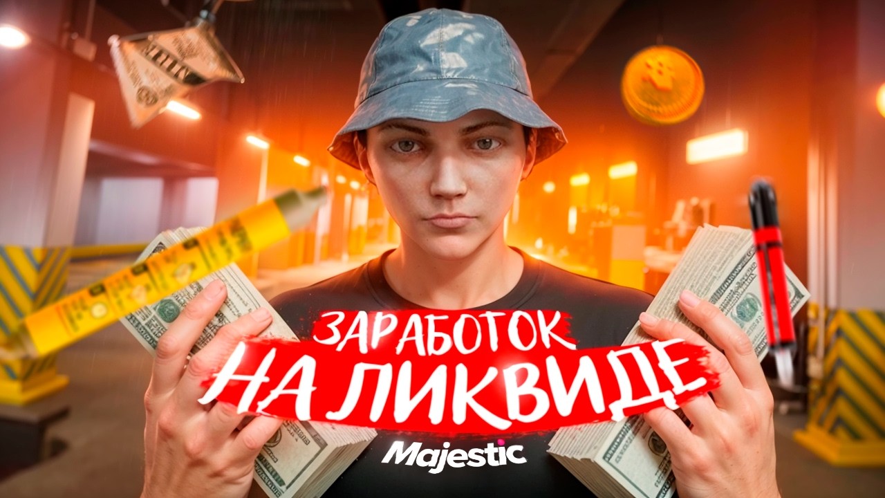 ПУТЬ НОВИЧКА с ПОЛНОГО НУЛЯ на Majestic RP Portland #2! ЗАРАБОТАЛ НА ПЕРЕПРОДАЖАХ ЛИКВИДА!