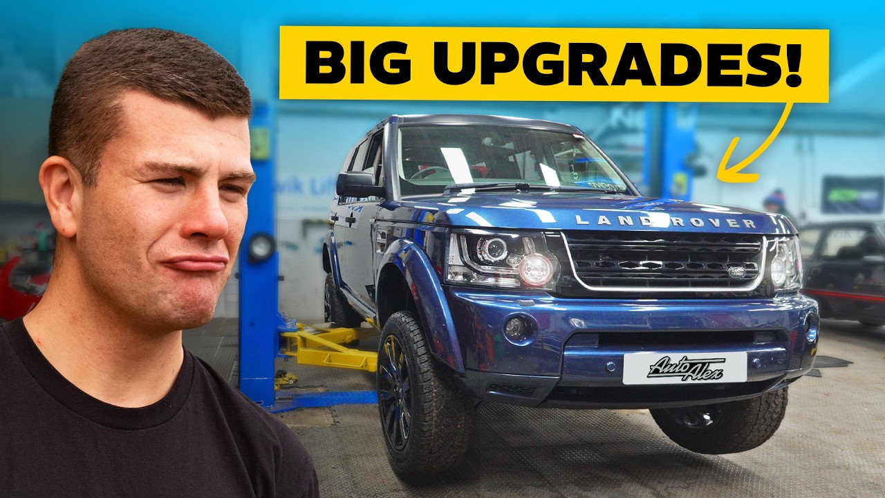 Установка ДОРОГИХ запчастей на наш Land Rover с двигателем V8!