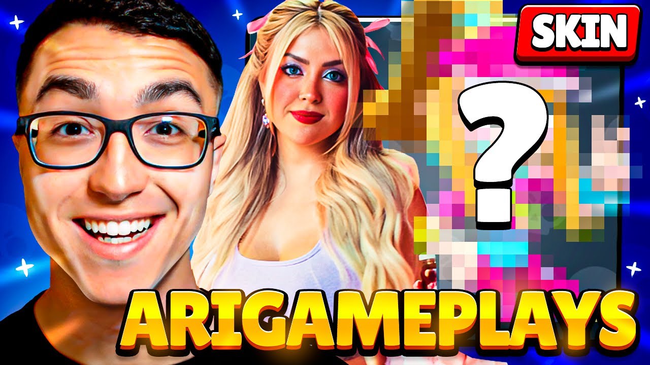 COMPRO la SKIN de ARIGAMEPLAYS en BRAWL STARS *ERA PILATES*