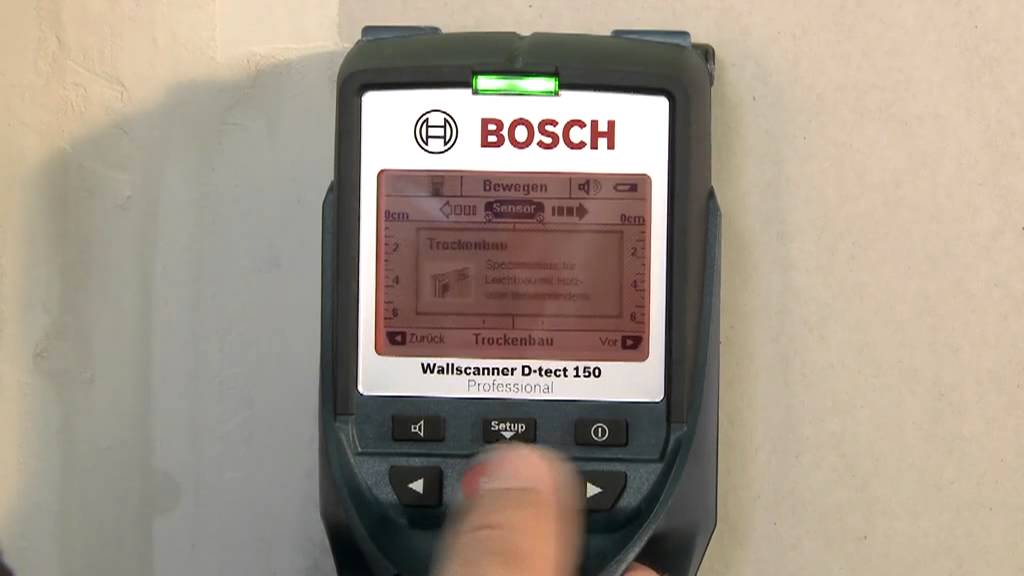 BOSCH Wallscanner D-tect 150 Professional Wykrywacz