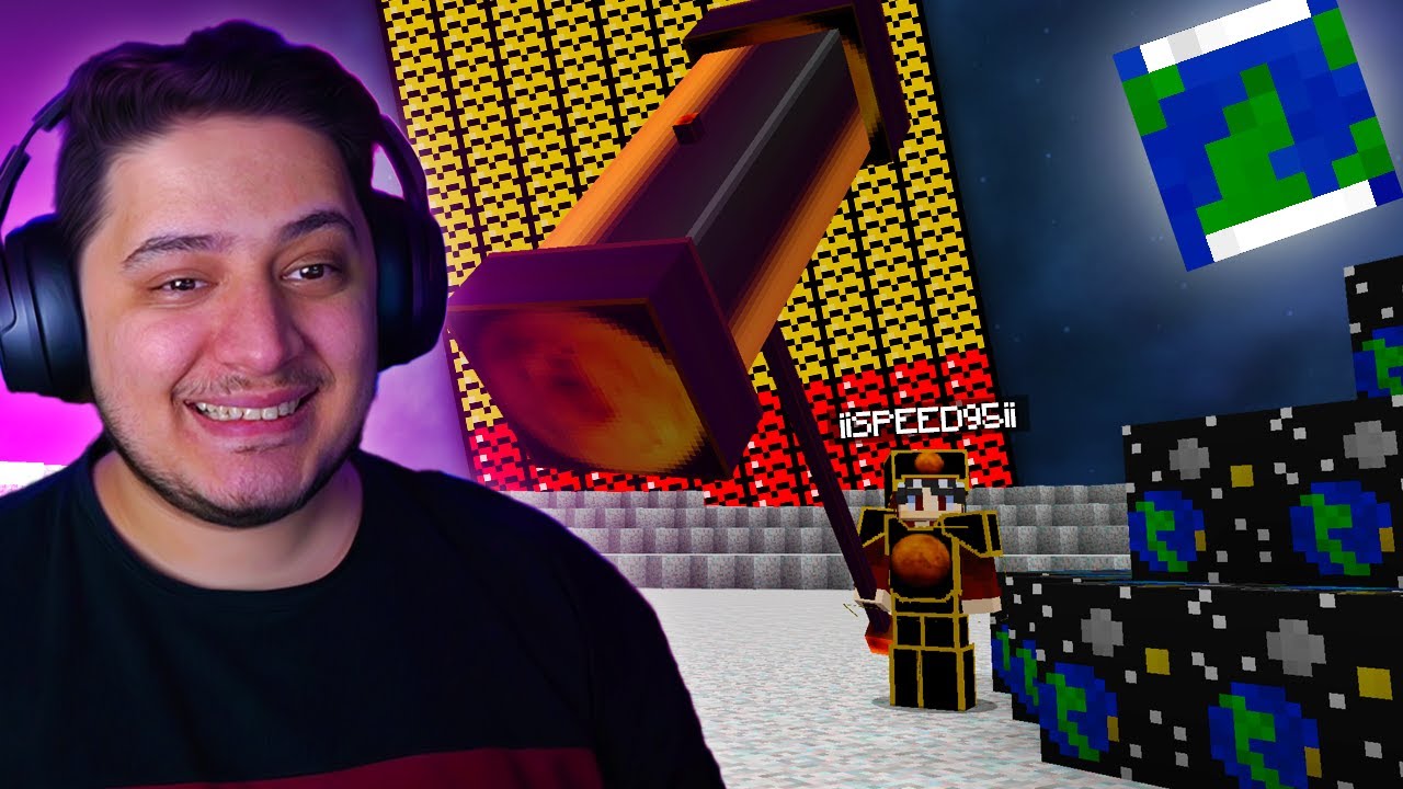 ماين كرافت بلوكات حظ الكواكب ! 🔥 | وصلنا القمر ! 😱