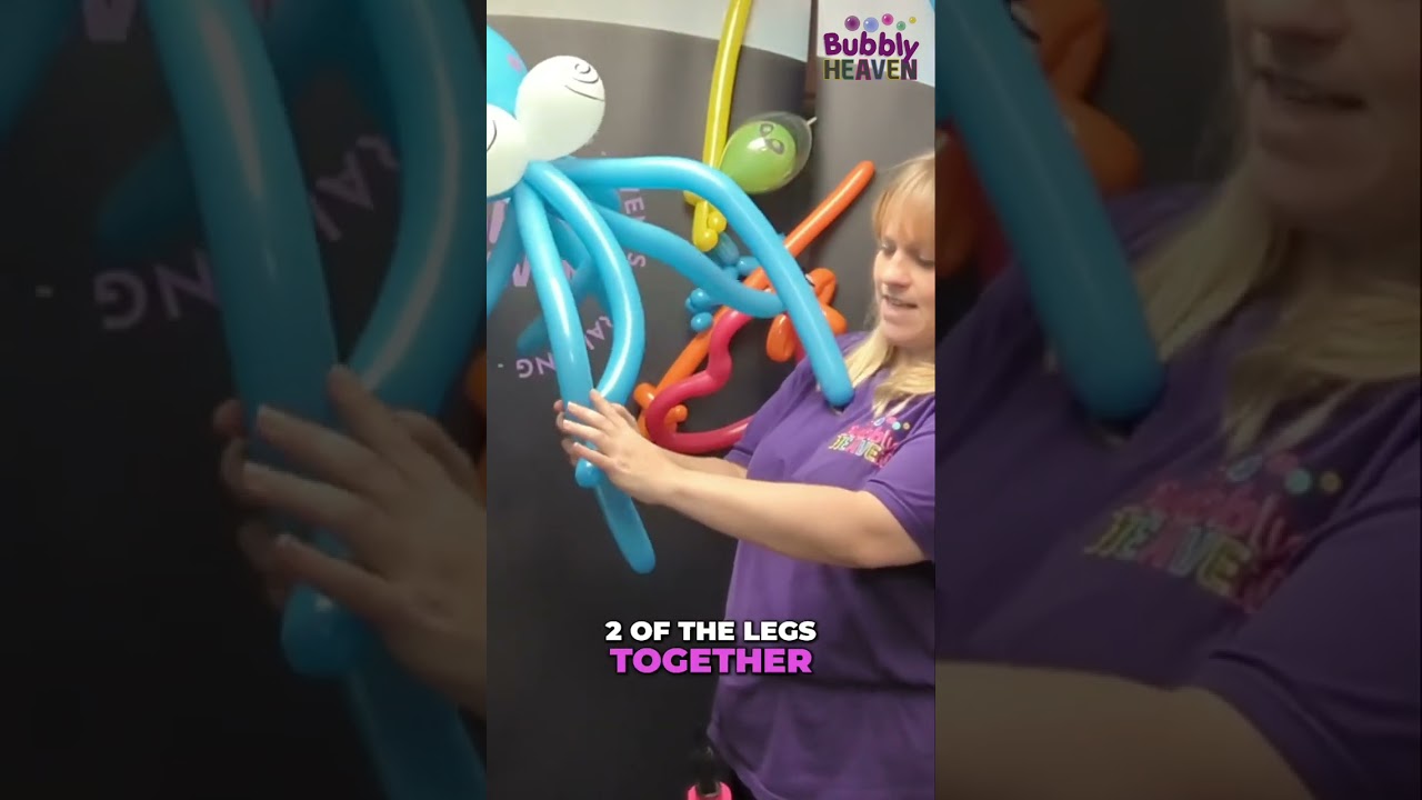 How to Make a Simple Octopus Balloon Animal!