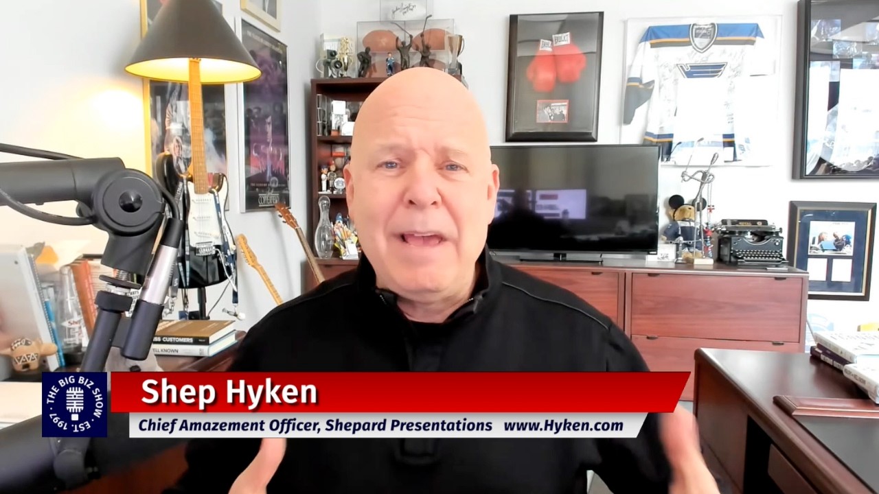 Shep Hyken, Chief Amazement Officer at Shepard Presentations | The Big Biz Show
