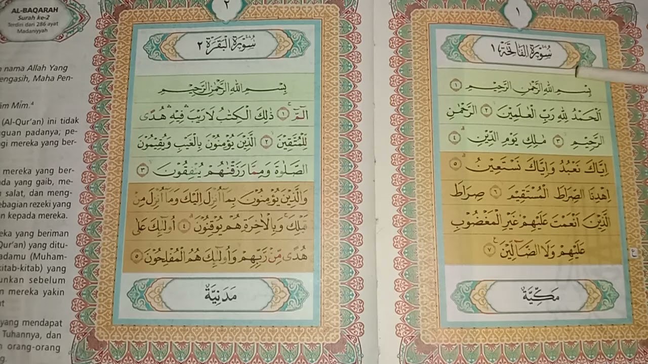 Cara Baca Surat Al Fatihah | Ayat 1-3