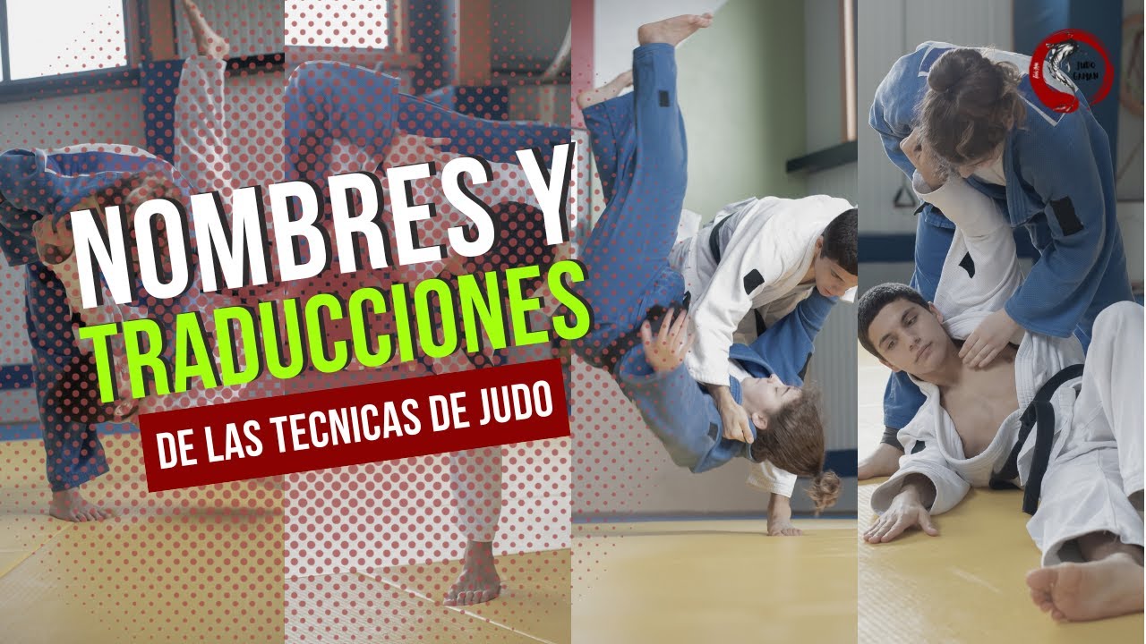 Nombres y traducciones de las técnicas de Judo