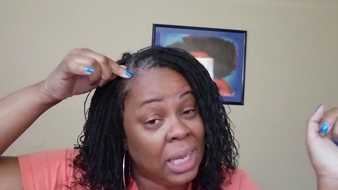 Sisterlocks 12 mos update-Edges, Dryness, Shrinkage Oh My!