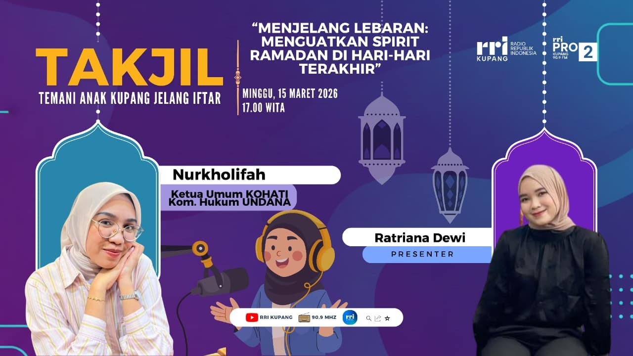 [LIVE] TAKJIL | MENJELANG LEBARAN :  MENGUATKAN SPIRIT RAMADAN DI HARI HARI TERAKHIR | 15 MARET 2026