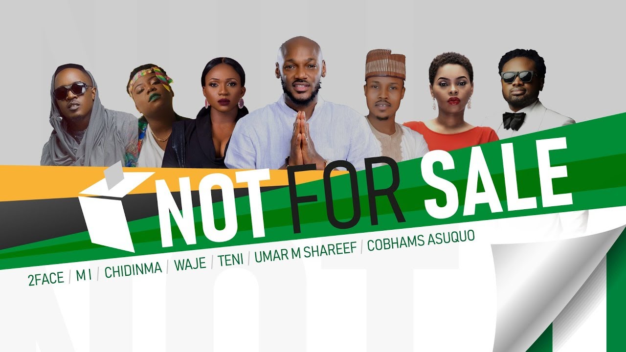 2Baba M.I Teni Chidinma Waje UmarMSheriff Cobhams - Not For Sale (OFFICIAL VIDEO)