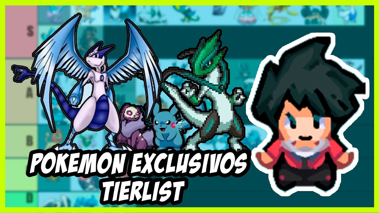 TierList de Los Pokémon EXCLUSIVOS de Pokémon Reloaded The Last Beta