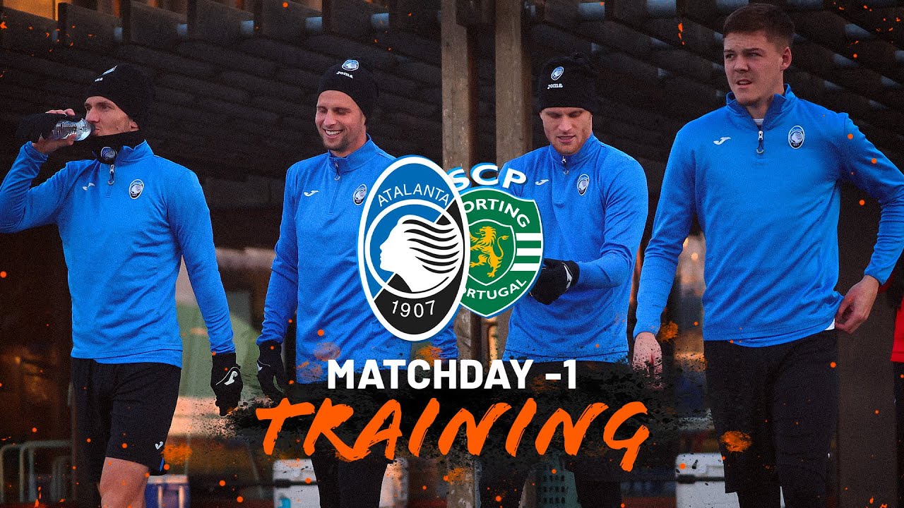 UEL MD5 | L'allenamento di rifinitura in vista di Atalanta-Sporting