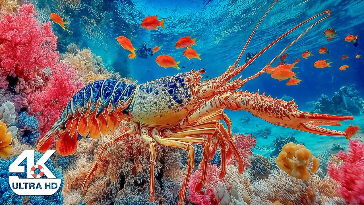 DREAM AQUARIUM 4K – Calm Marine Life, Sea Animals & Coral Reefs with Sleep Tank Sounds