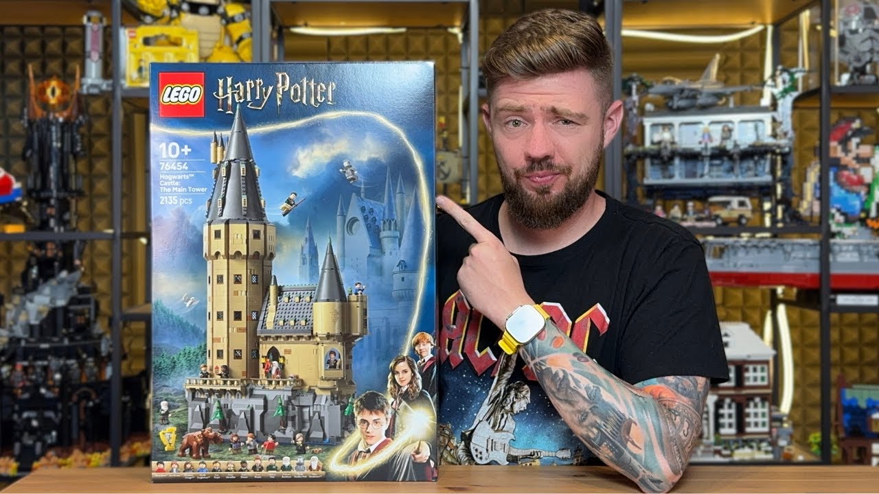 ZAMEK HOGWART: GŁÓWNA WIEŻA 🏰 LEGO HARRY POTTER 76454 RECENZJA