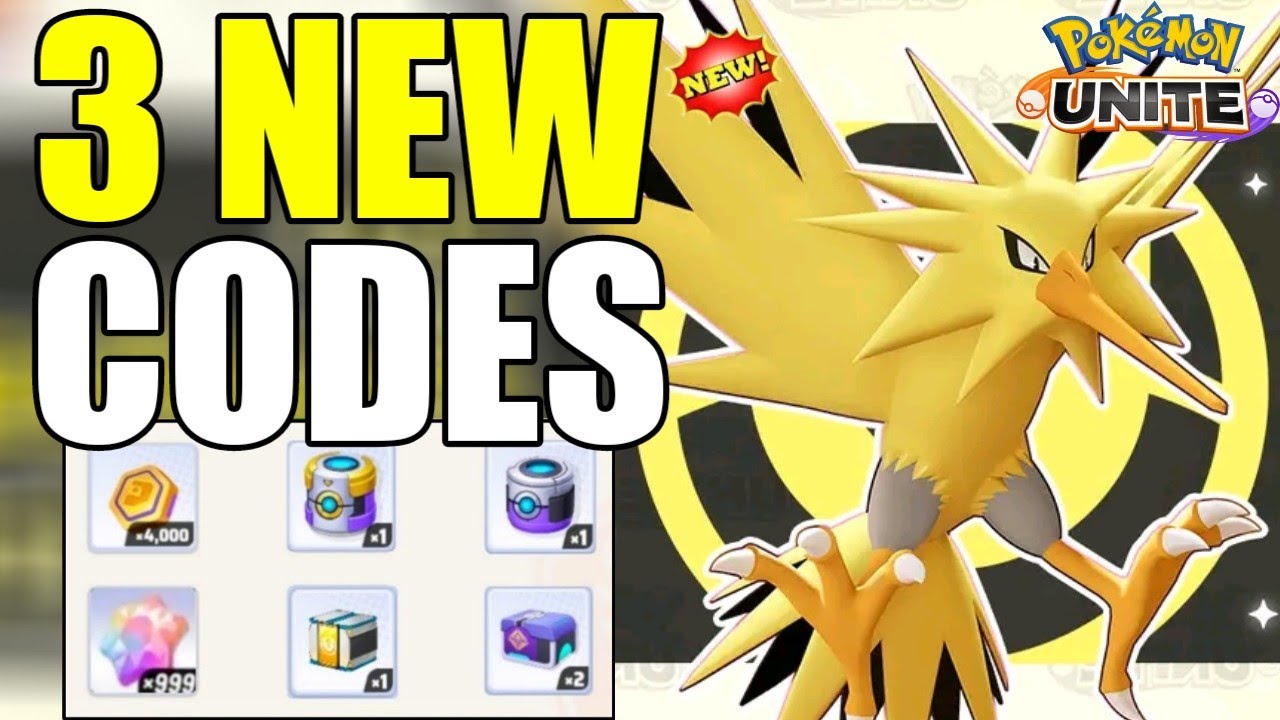 *НОВЫЙ* ПОДАРОЧНЫЙ КОД POKEMON UNITE ИЮНЬ 2026 &mdash; КОД POKEMON UNITE &mdash; КОД POKEMON UNITE &mdash; POKEMON ...
