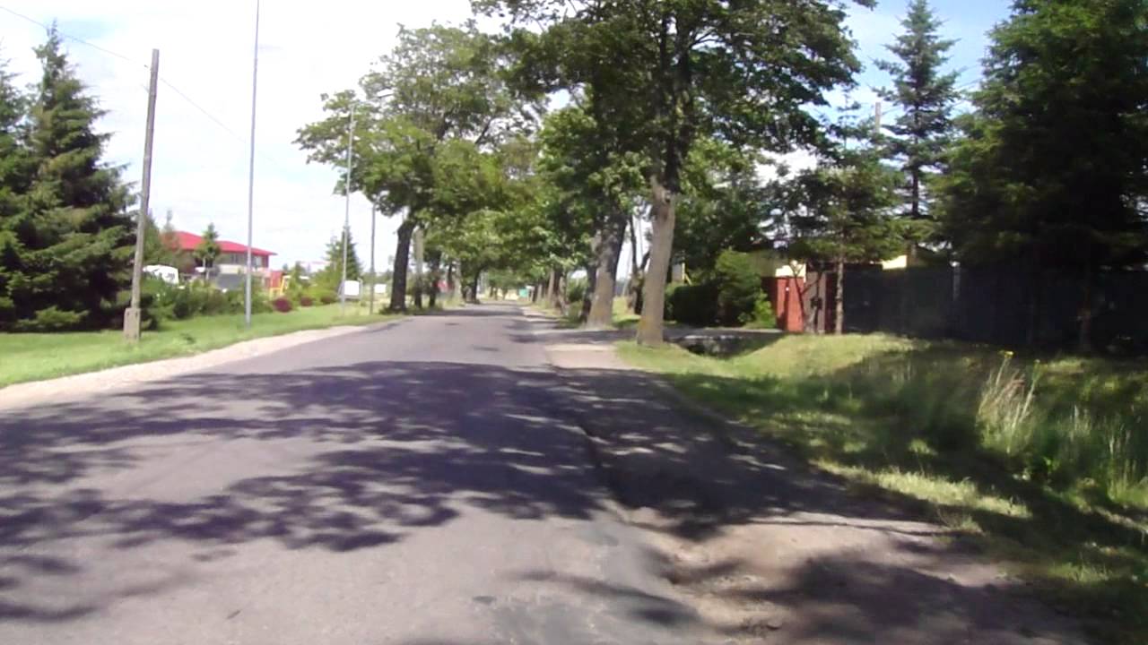 Darłowo - Obwodnica Darłowa rowerem plus dojazd do Cisowa, Kopania  i na wał przy plaży