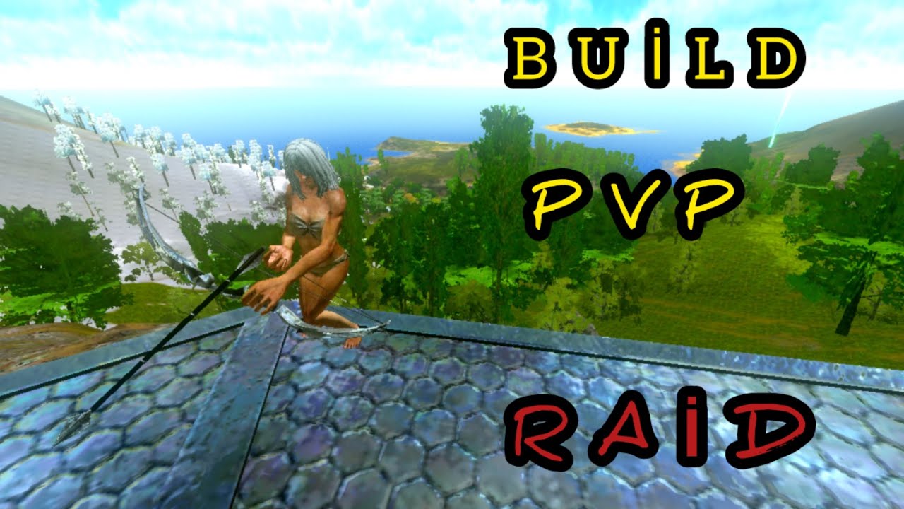 ARK | NEW ON  SERVER PVP BUİLD  OBSİDAIN AND RAİD