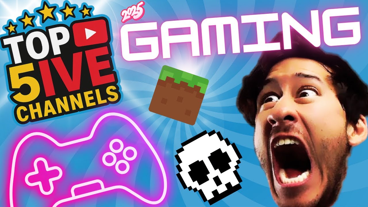 Top 5 Gaming YouTube Channels to Follow in 2025 | Best Gamers & Streamers Ranked