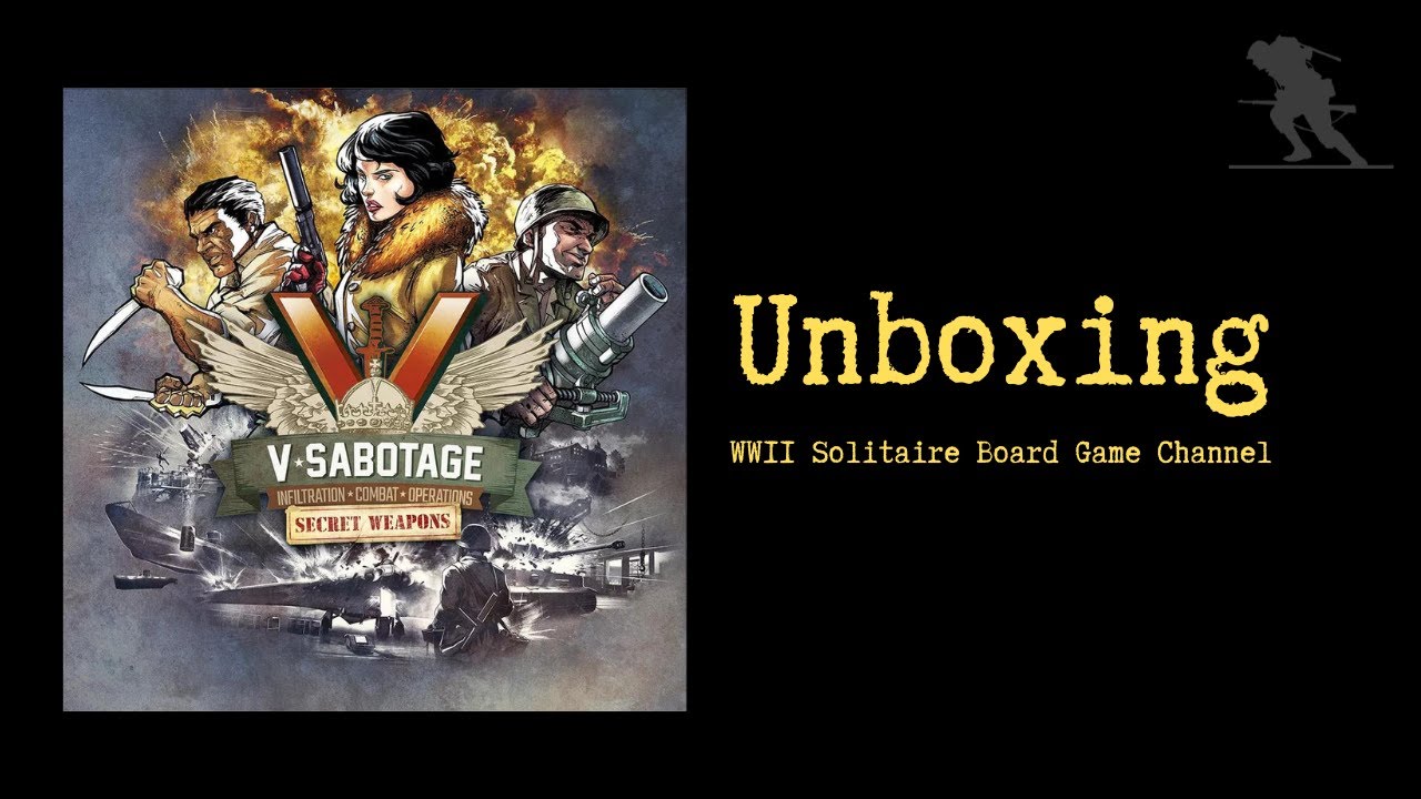 V-Sabotage: Secret Weapons — Распаковка