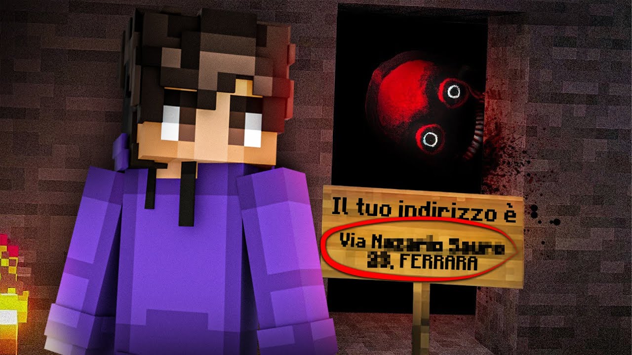 Minecraft, ma la mod HORROR sa dove ABITO?