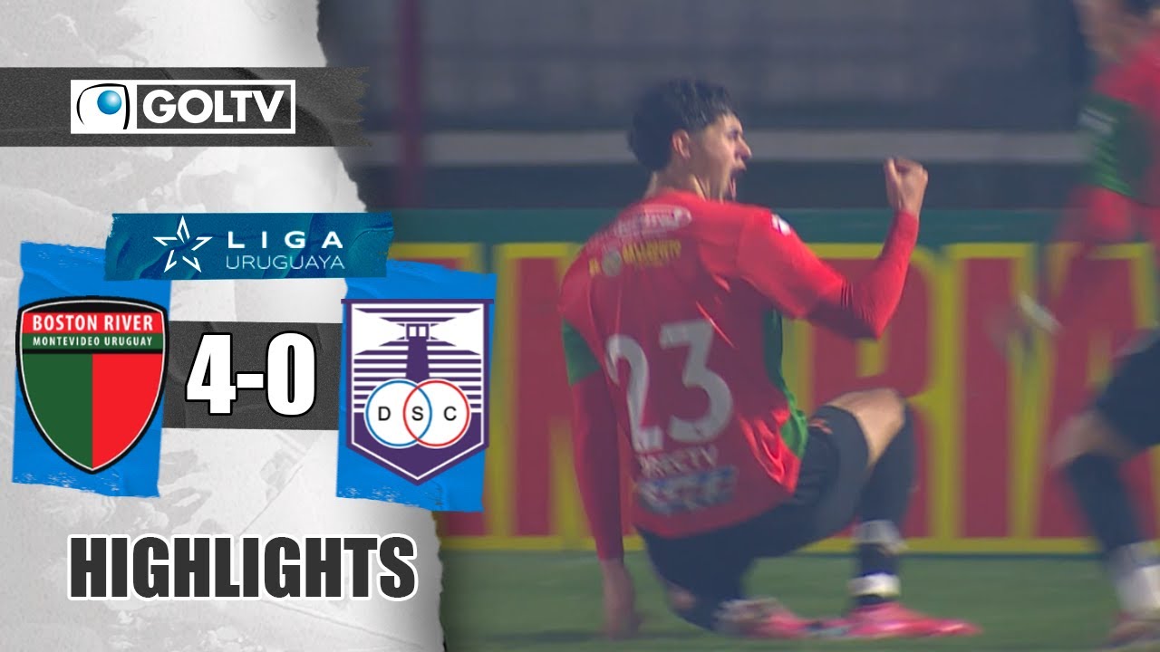 GOLPE INICIAL! GOLEADA DEL SASTRE | Boston River 4 - 0 Defensor Sporting | GOLES | Clausura 2025