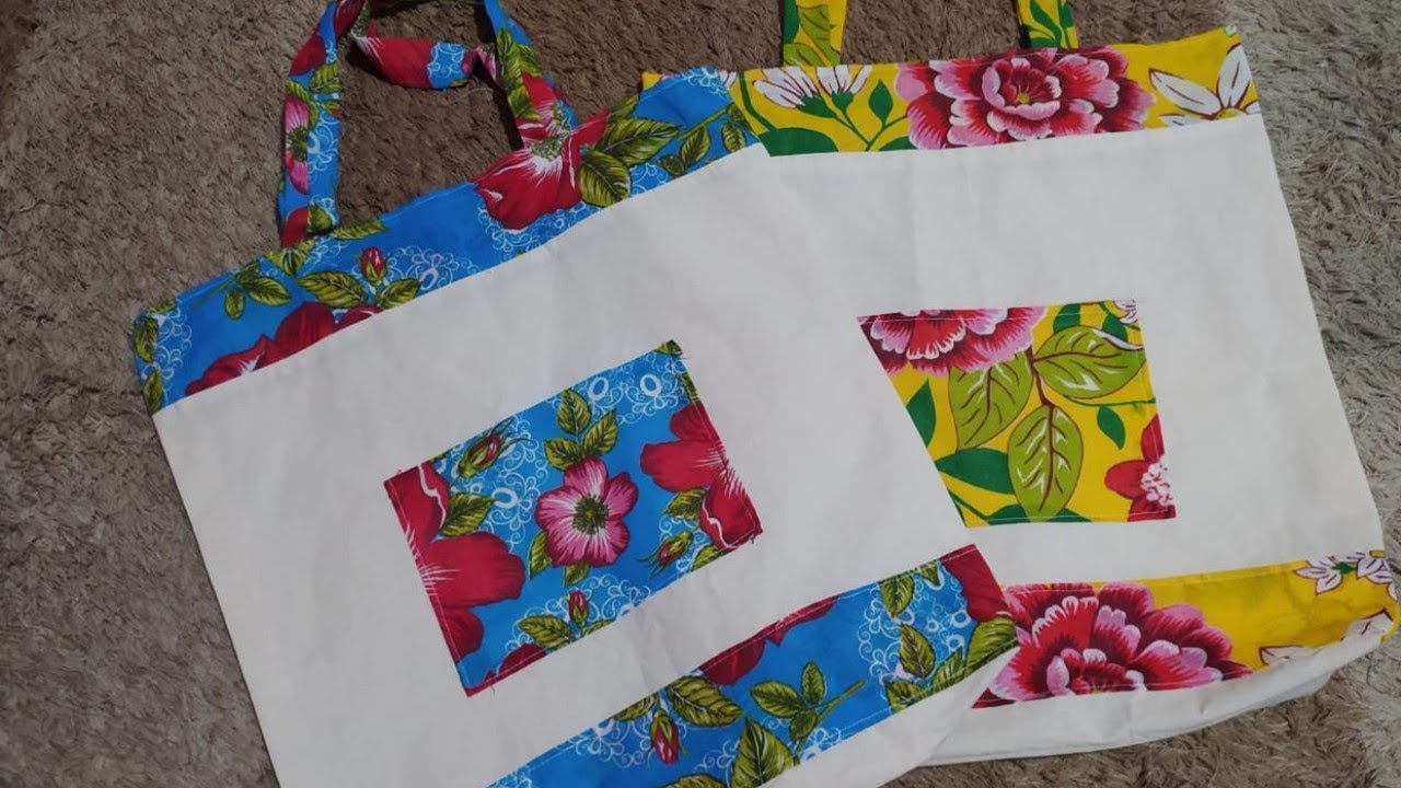Aprenda a fazer sua Ecobag / Não compre mais sacola