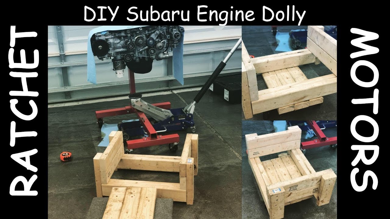 DIY Subaru Engine Dolly