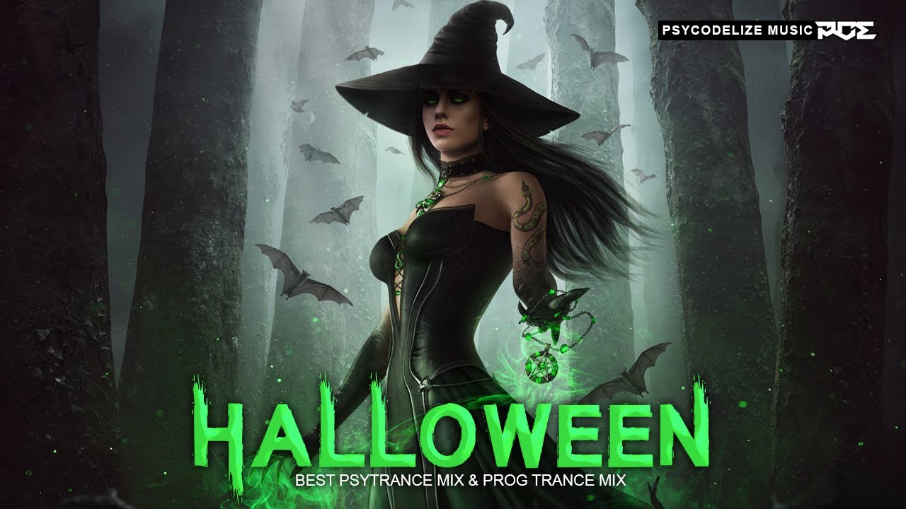 HALLOWEEN PARTY SONG MIX 2021 - BEST PSYTRANCE MIX & PROG TRANCE MIX 2021 👻🎃