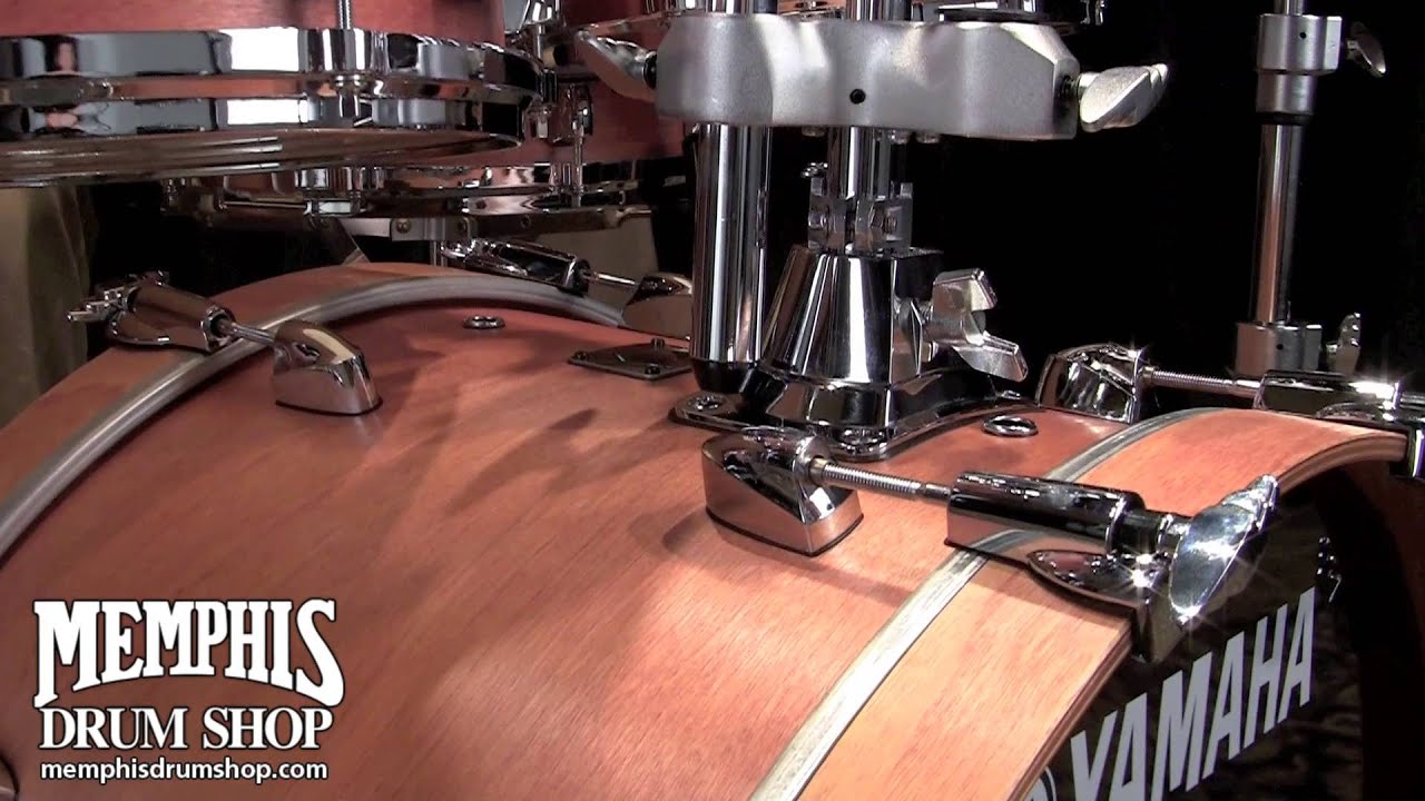 Yamaha Birch Custom Absolute Drum Set 22/10/12/14/16 - Vintage Natural
