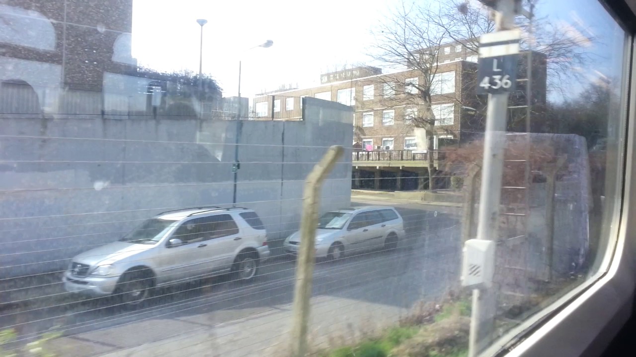 Woolwich Arsenal to Charlton by train         16th March 2017
