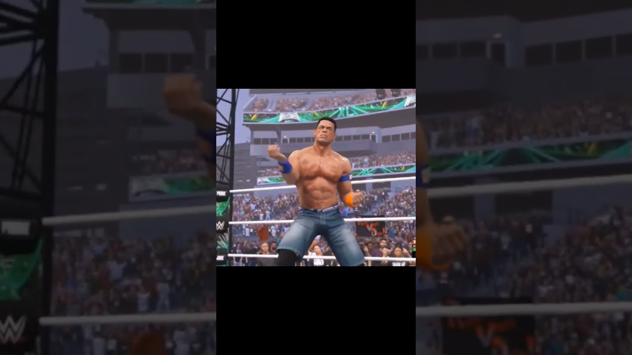 You Can't See Me! Cena's Epic Signature Move 👋 