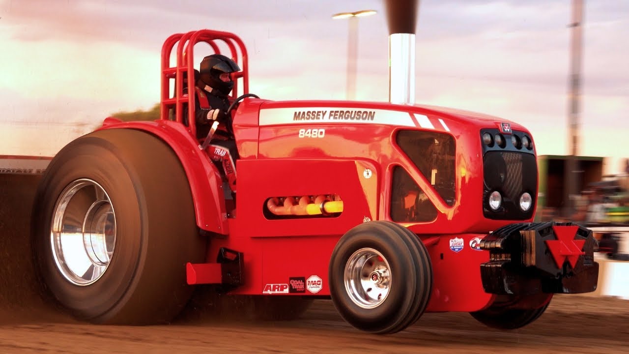 Pro Stock Tractors Pulling in Shipshewana, Indiana 2024 - Friday