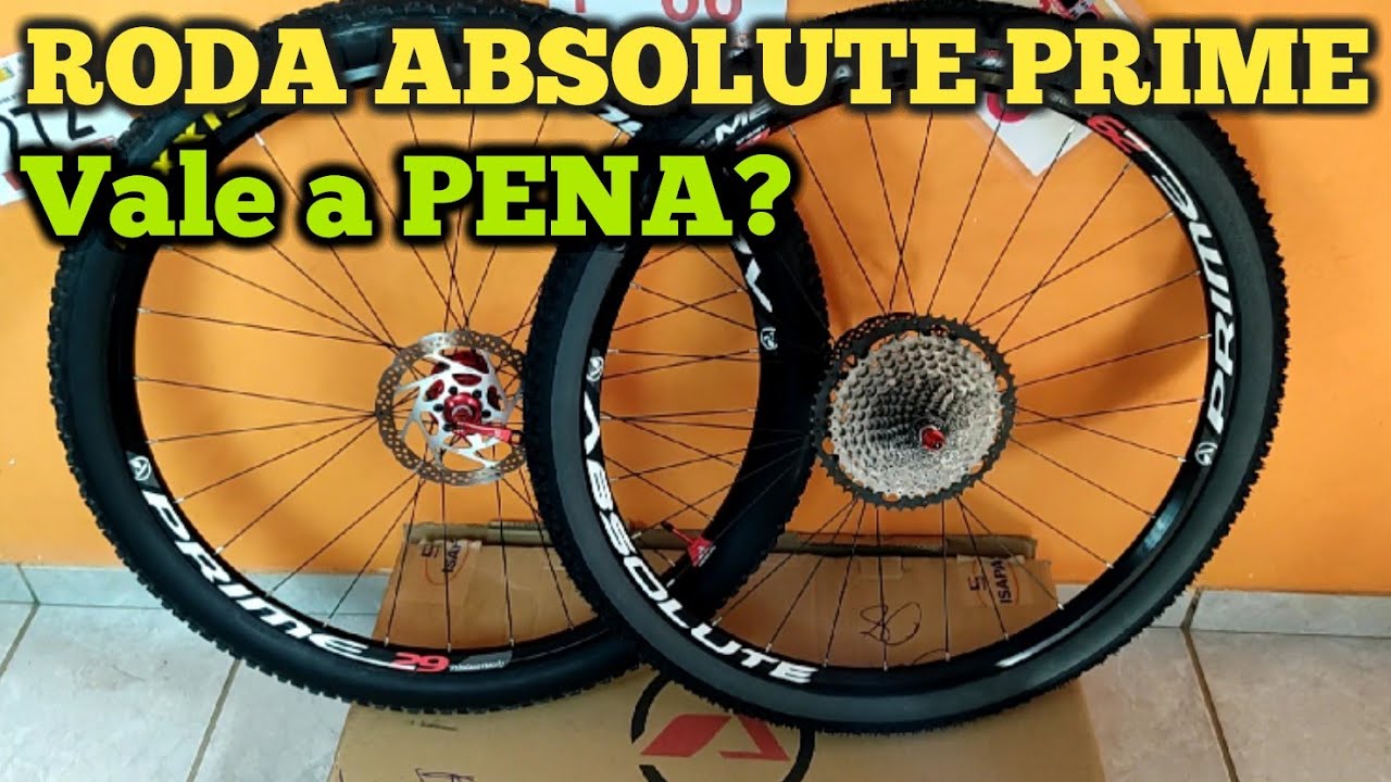 UNBOXING - Roda ABSOLUTE PRIME, rodas leves e baratas, Vale a Pena?