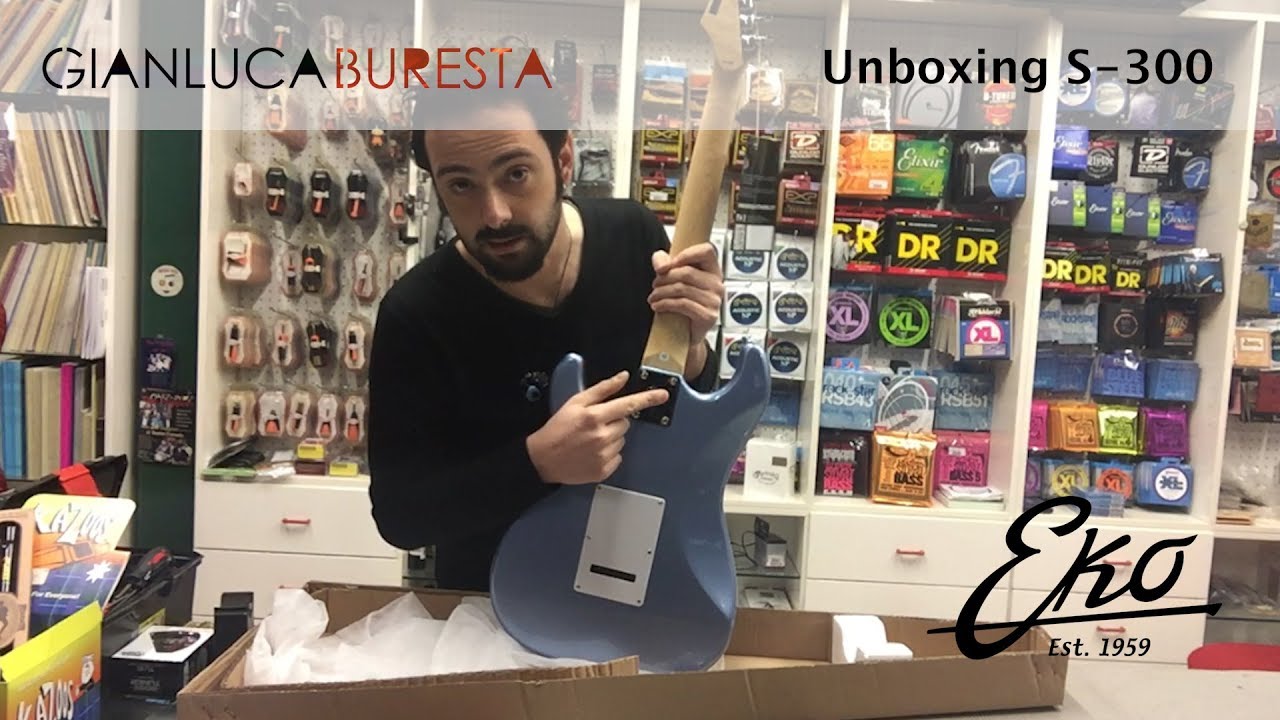 Gianluca Buresta - Eko S-300 [UNBOXING]