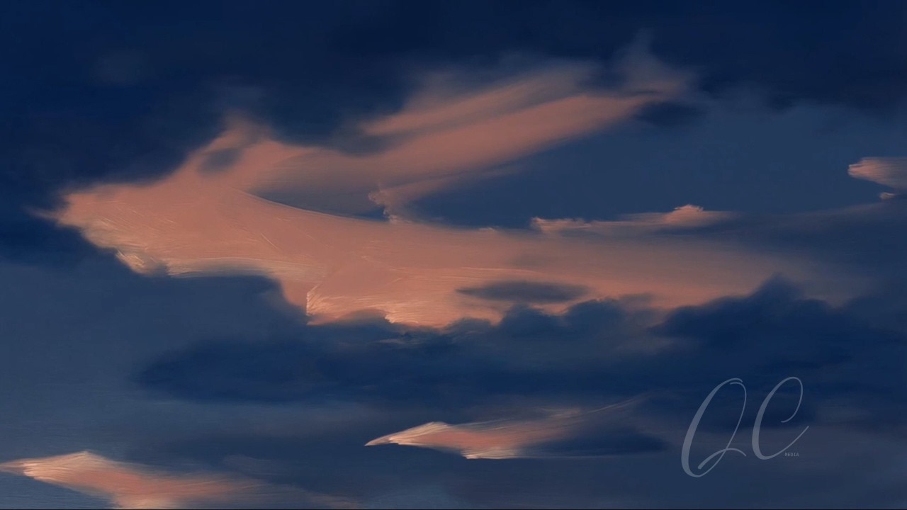 Soft Cloud Drift | Minimal Abstract Ambient Visuals (4K)