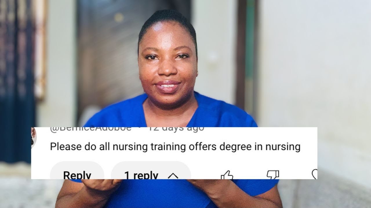 Do Nursing Training Colleges Offer Degree Nursing/Midwifery?