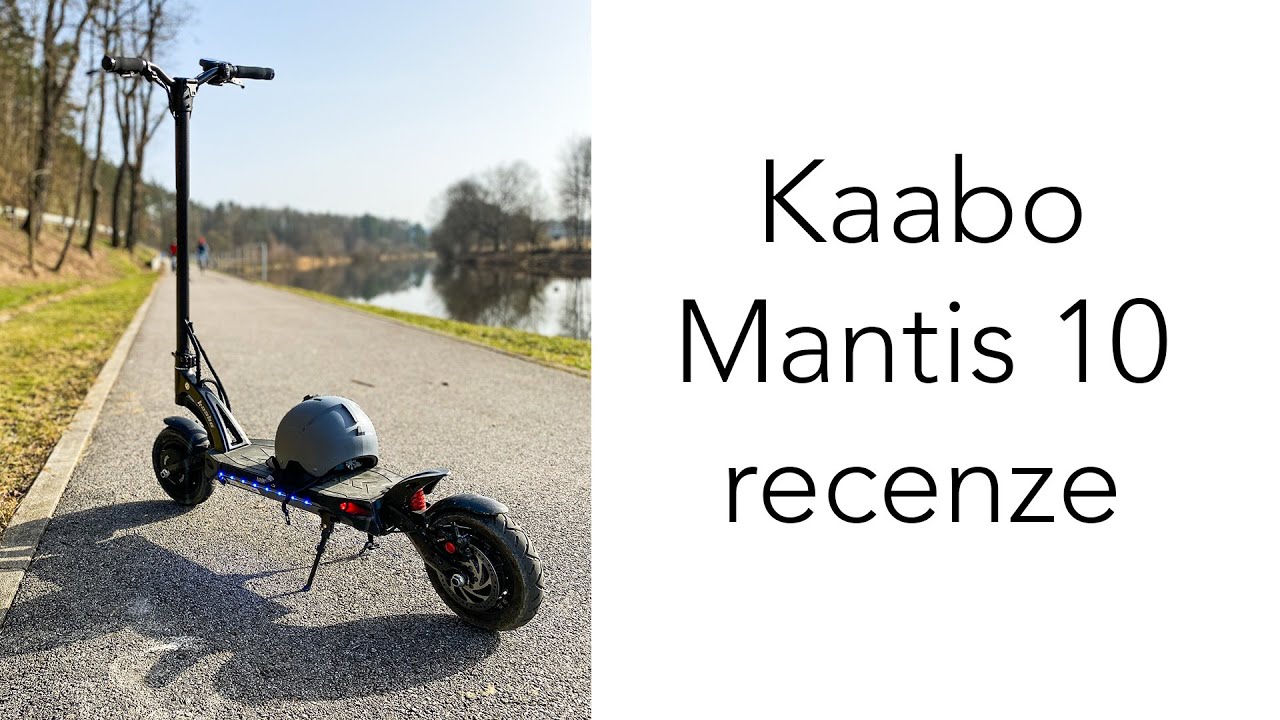Kaabo Mantis 10 - recenze takřka dokonalé koloběžky