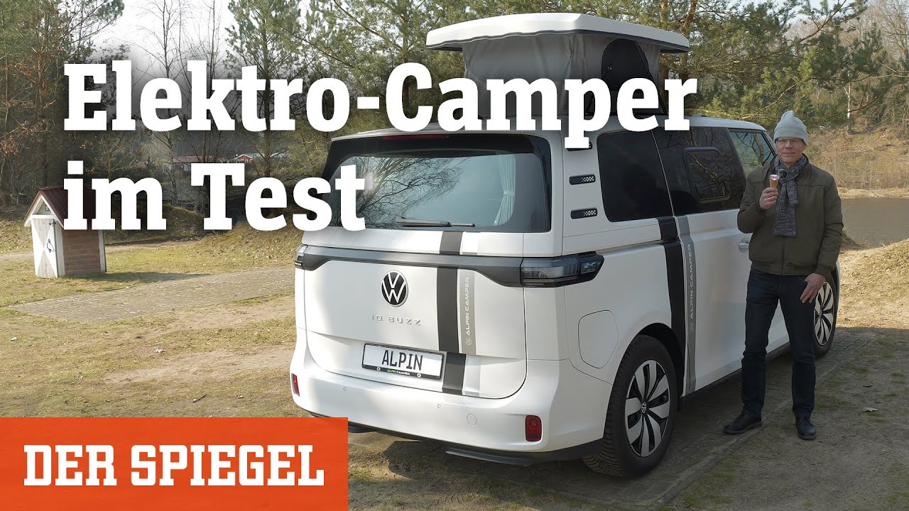 Wir drehen eine Runde: VW ID. Buzz – Elektro-Bulli als Camper | DER SPIEGEL