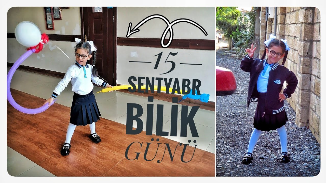 🏫Məktəbdə ilk gün🎒 // Nazlım məktəbli oldu // Həyəcanlıyıq //