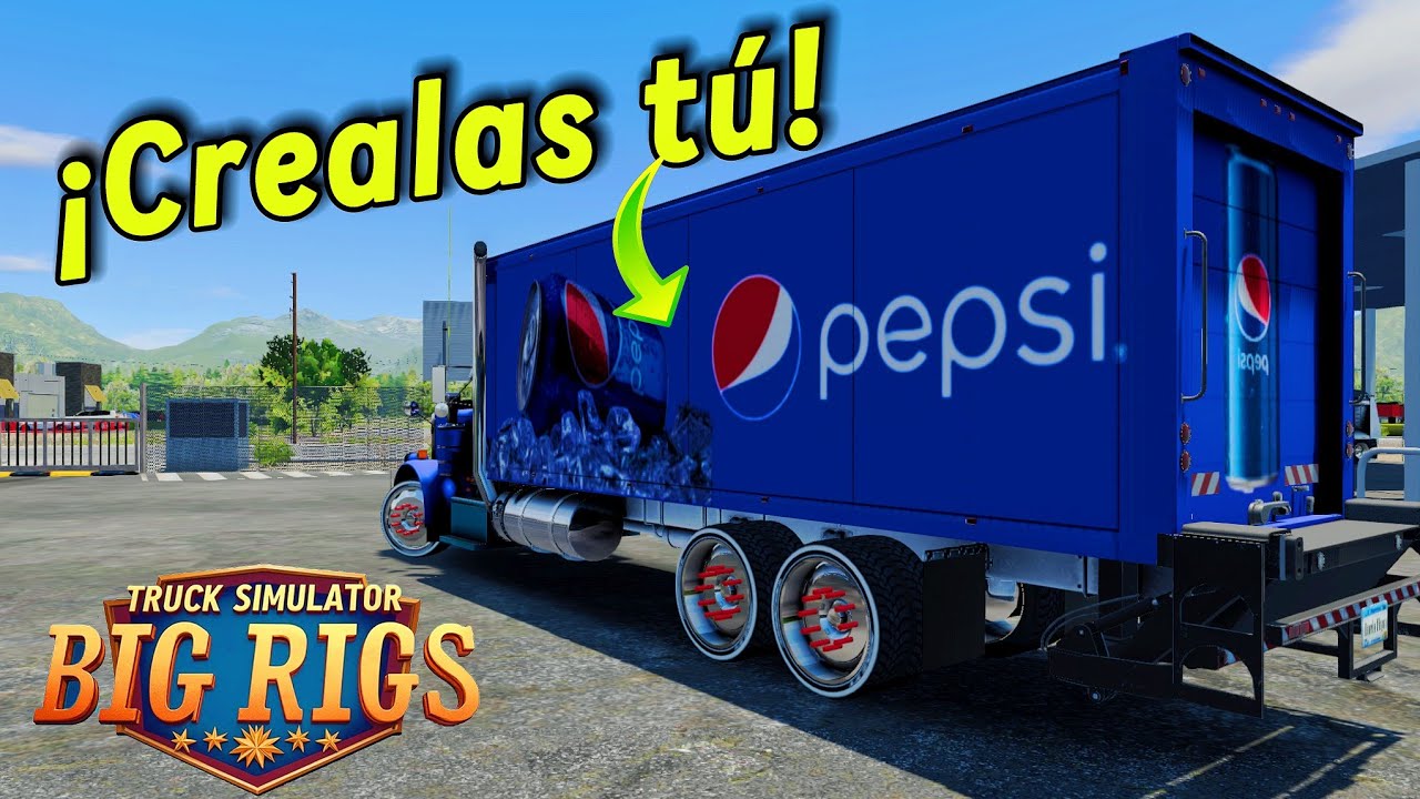 “¡Creo la SKIN de PEPSI más ÉPICA en Truck Simulator Big Rigs! – Personalización extrema 2025”