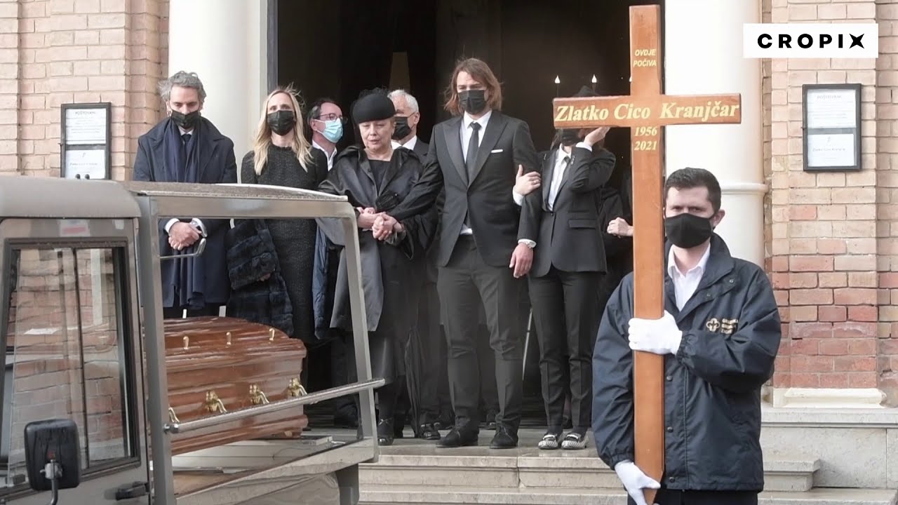 Pogreb Zlatka Cice Kranjčara na Mirogoju